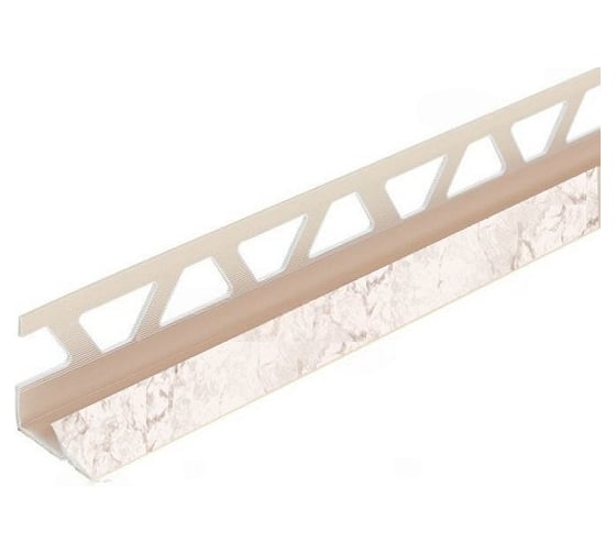 Изображение товара Раскладка внутренняя для плитки Ideal 10 мм, 2.5 м, 103 мрамор алебастровый Вп10 103 МРМ АЛБ