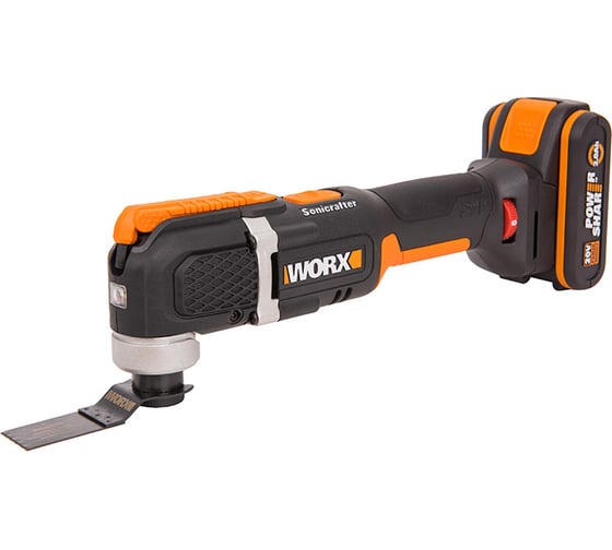 Изображение товара Аккумуляторный реноватор WORX 20 В, 2 Ач х 1, ЗУ 2 А, кейс WX696