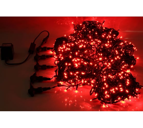 Изображение товара Гирлянда TEAMPROF 5 Нитей по 20 м, красный TPF-S5х20-B/R