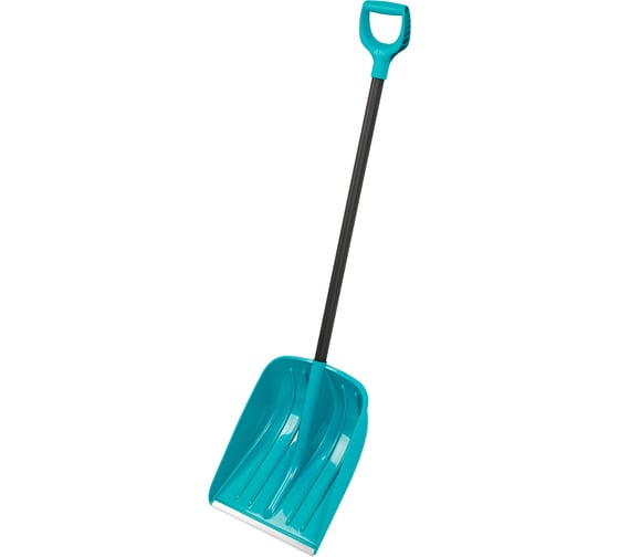 Изображение товара Лопата для уборки снега PALISAD полипропилен, 365x450x1355 мм, алюминиевый черенок, luxe 61677
