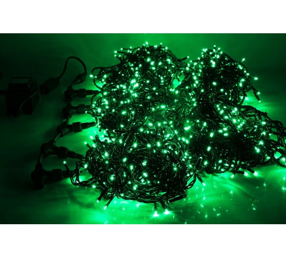 Изображение товара Гирлянда TEAMPROF 5 Нитей по 20 м, зеленый TPF-S5х20-B/G
