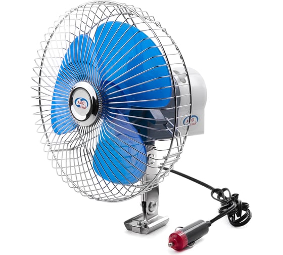 Изображение товара Вращающийся вентилятор 8 на кронштейне 12 V AUTOVIRAZH AV-28120