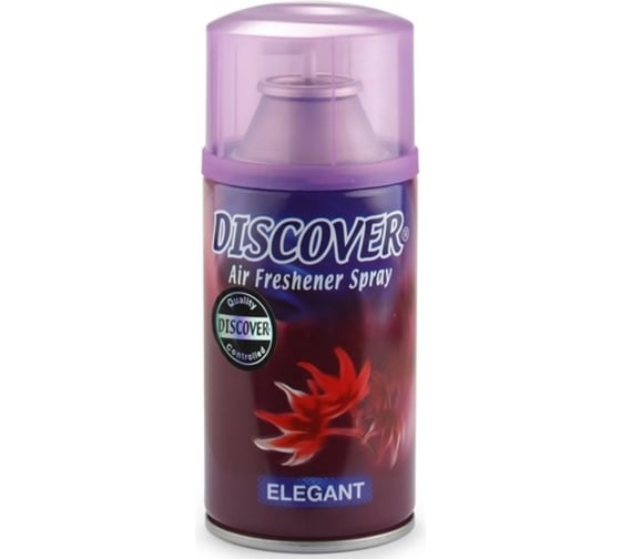 Изображение товара Сменный баллон для автоматического освежителя DISCOVER ELEGANT 320 мл, элегантный DSR 0016-08