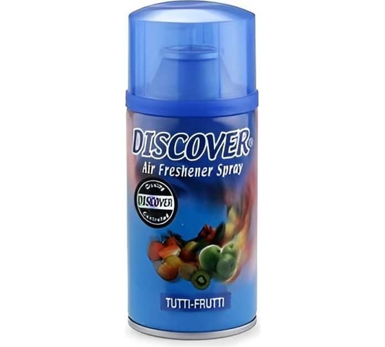 Изображение товара Сменный баллон для автоматического освежителя DISCOVER TUTTI FRUTTI 320 мл, фруктовый/тропический DSR 0016-47