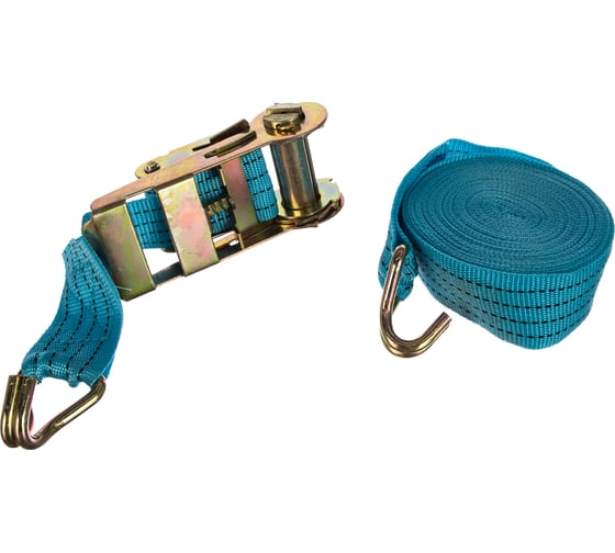 Изображение товара Стяжка для груза 5,0 см * 8 м в блистере 3,5 т, усиленная AUTOVIRAZH AV-5108