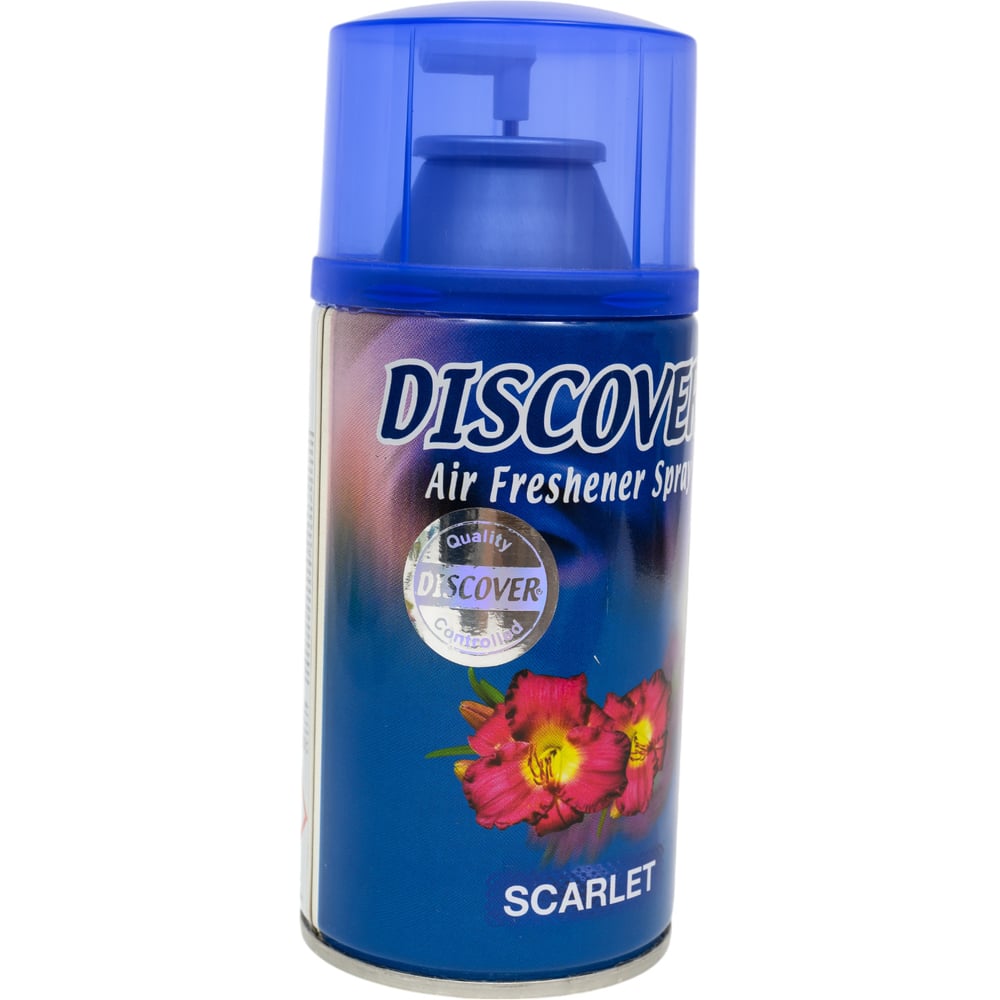 Изображение товара Сменный баллон для автоматического освежителя DISCOVER SCARLET 320 мл цветочный DSR 0016-02