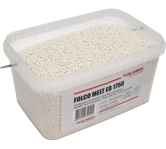 Изображение товара Клей FOLCO MELT EB 1750 расплав (ведро 5 кг) Follmann 14340-003-558