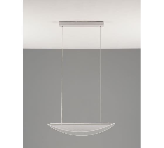 Изображение товара Подвесная светодиодная люстра Moderli napoli белый металл, акрил V10422-PL