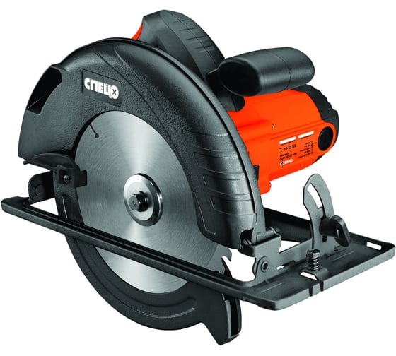 Изображение товара Циркулярная пила Спец БЦП-1400 220 В/50 Гц, 1500 Вт, 190 мм, стальная опора, цв. коробка СПЕЦ-4056