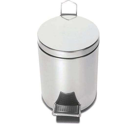 Изображение товара Урна для мусора с педалью PALEX 3 л, металл 3700-303
