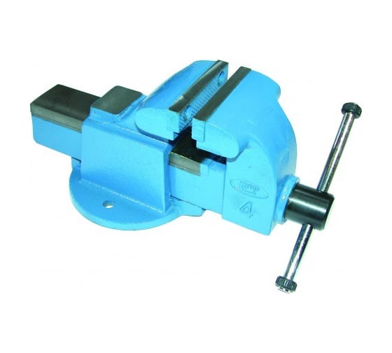 Изображение товара Слесарные стационарные тиски FORCE губки 8"(200мм) 6540108