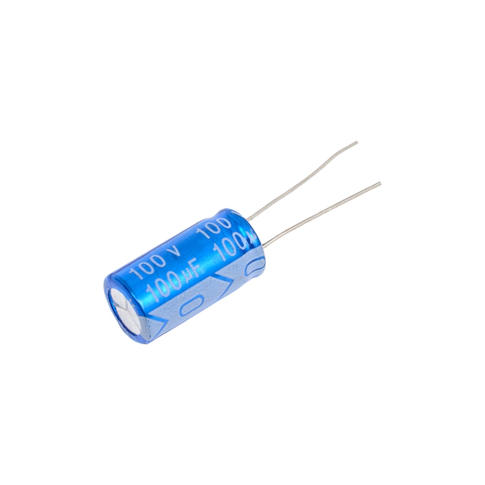 Изображение товара Электролитический конденсатор JB Capacitors 100мкФ, 100В, -55/105c, 10x20мм, JRB2A101M05001000200000BST-68