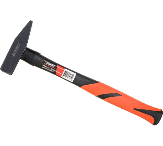 Изображение товара Молоток с фибергласовой рукояткой 500г Gigant HHT500