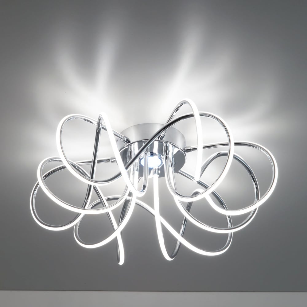 Изображение товара Люстра Citilux Мишель Хром RGB CL229161 с управлением пультом