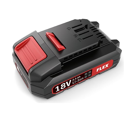 Изображение товара Аккумулятор FLEX Li-Ion, 18 В, 2.5 Ач AP 18.0/2.5 445886