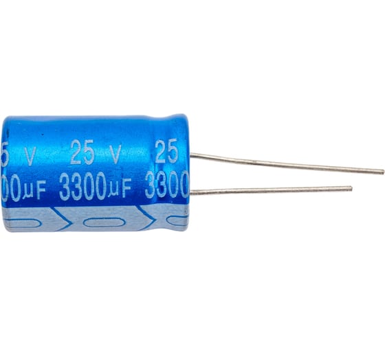 Изображение товара Электролитический конденсатор JB Capacitors 3300мкФ, 25В, -55/105C, 16x25мм, JRB1E332M07501600250000BST-57