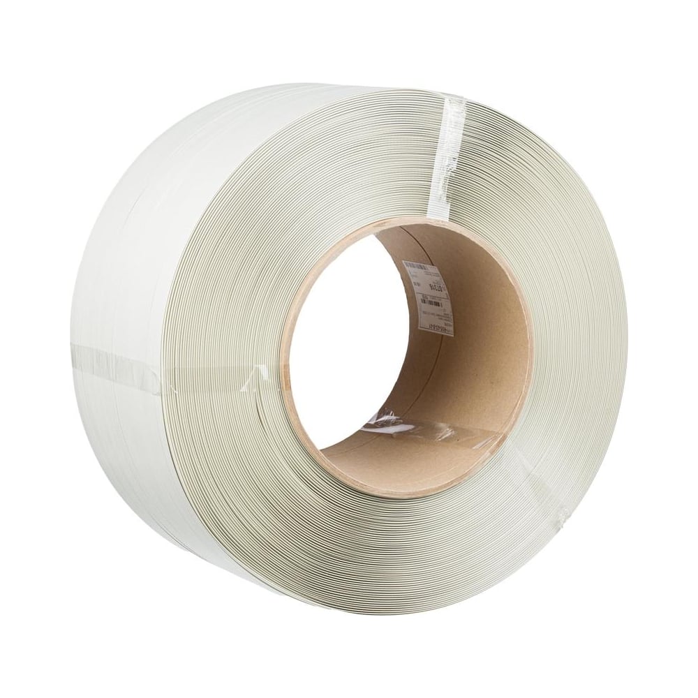 Изображение товара Стреппинг лента Комус полипропиленовая 12х0.5 мм 3000 м белая
