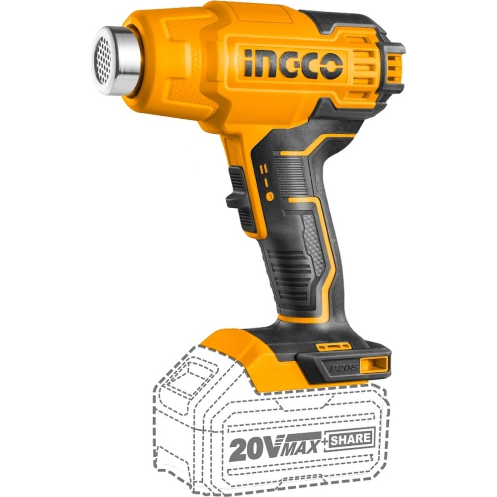 Аккумуляторный фен INGCO INDUSTRIAL HGLI2002