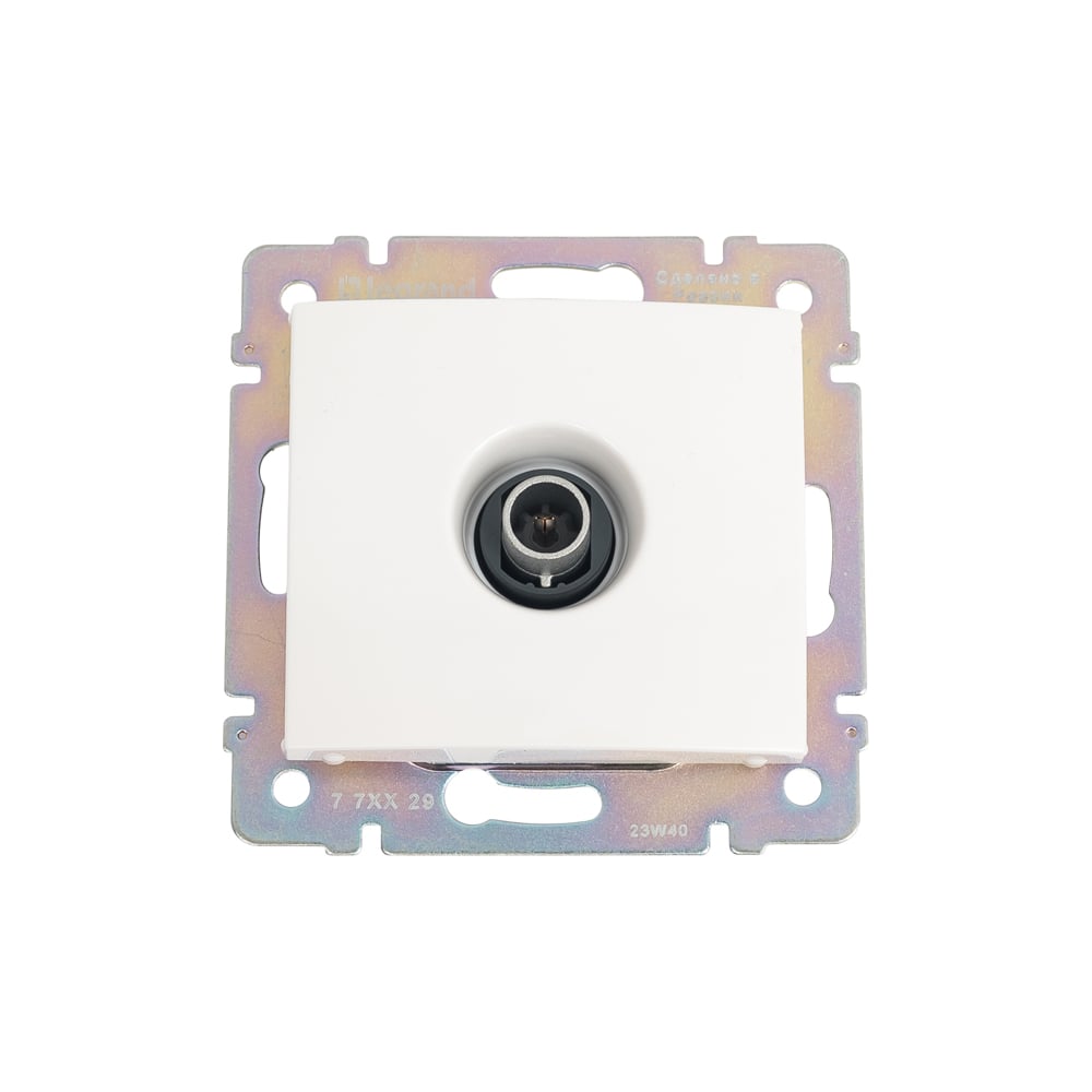 Изображение товара Розетка телевизионная Legrand Valena звезда белая IP20 для встраивания