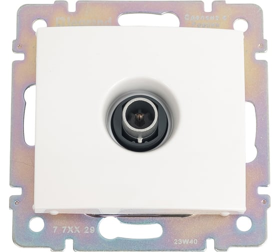 Изображение товара Розетка Legrand TV (телевизионная) Legrand Valena "звезда" белый 694284