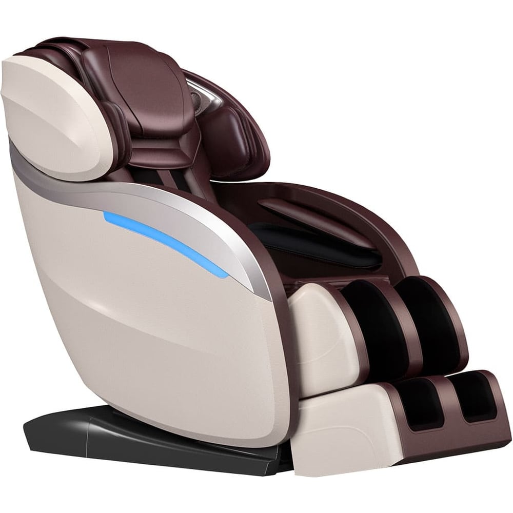 Изображение товара Массажное кресло GESS Futuro коричнево-бежевое воздушно-компрессионный роликовый 12 режимов