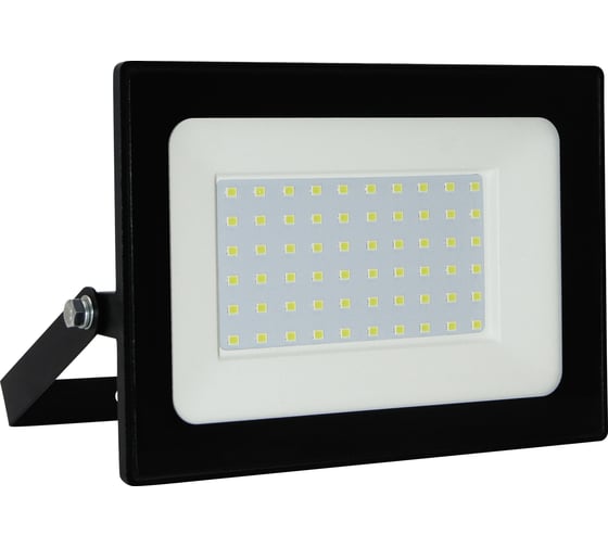 Изображение товара Светодиодный прожектор Volpe Ulf-q517 70w/6500k ip65 220-240v black дневной свет (6500к). корпус черный. tm UL-00010726