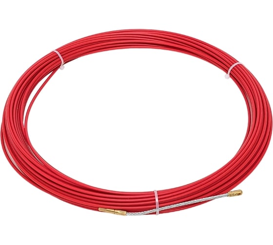 Изображение товара Кабельная протяжка EKF PROxima стеклопруток 3.5 мм, со сменным наконечником, 30 м ft-fg-30