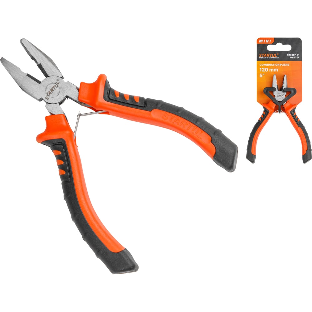 Изображение товара Плоскогубцы STARTUL Master Mini с авторазжимом, 120 мм ST3087-01