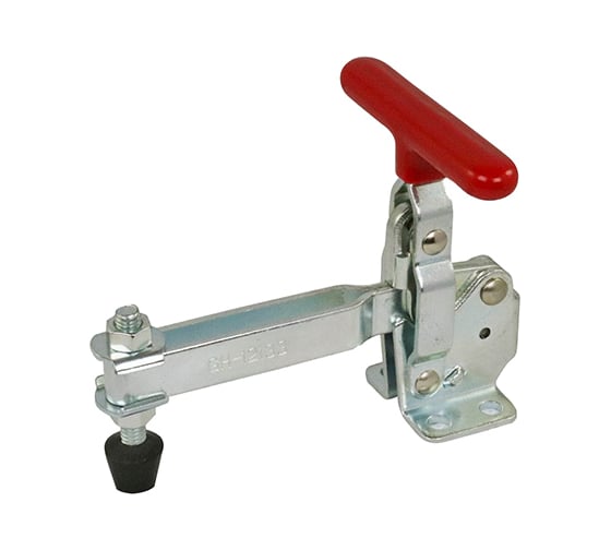 Изображение товара Механический зажим с вертикальной т-образной рукояткой WOODWORK усилие 227 кг, удлинённый GH-12133
