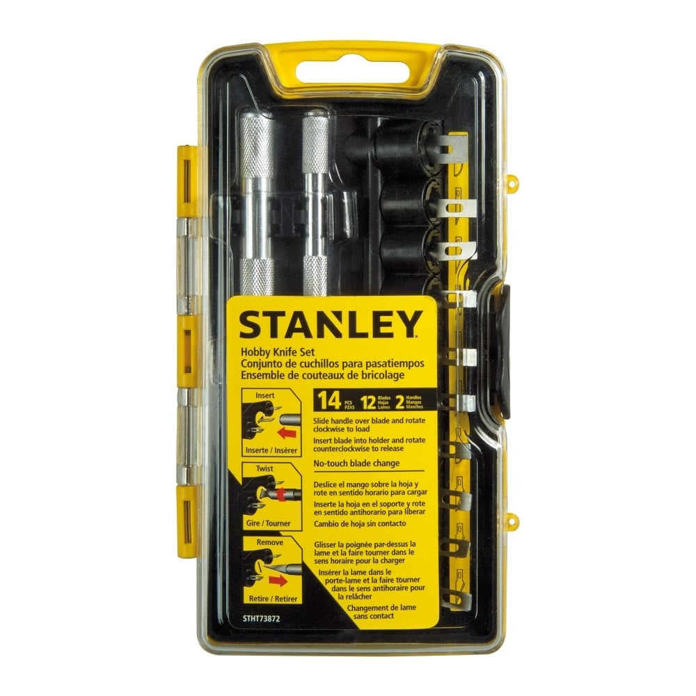 Набор ножей для поделочных работ Stanley STHT0-73872 - фото 1