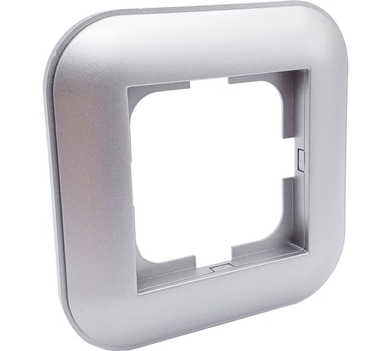 Изображение товара 1-местная рамка Ovivo LOFT, серебро, 404-100010-096