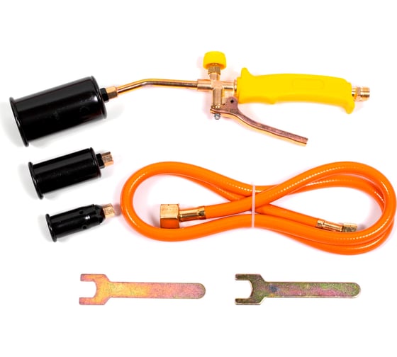 Изображение товара Газовоздушная горелка Weld ГВП-450КР набор, BLACK STAKAN W-450