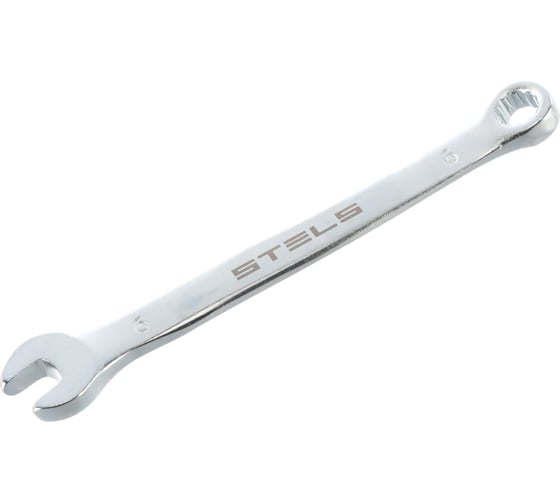 Изображение товара Комбинированный ключ, 6 мм, CrV, матовый хром STELS 15202