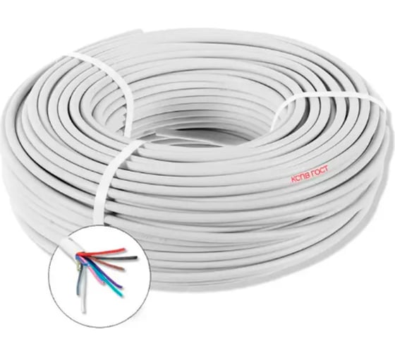 Изображение товара Кабель для пожарной и охранной сигнализации ПРОВОДНИК кспв 10x0.4 мм2, 2м OZ67781L2