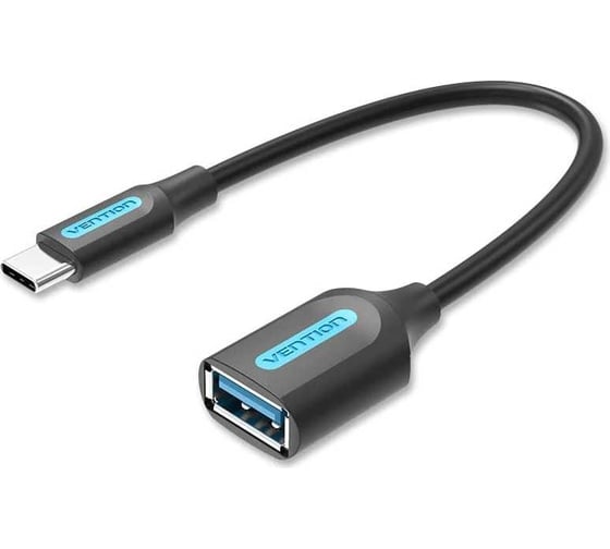 Изображение товара Гибкий адаптер-переходник VENTION USB CM/ OTG USB 3.0 AF, 0,15м. CCVBB