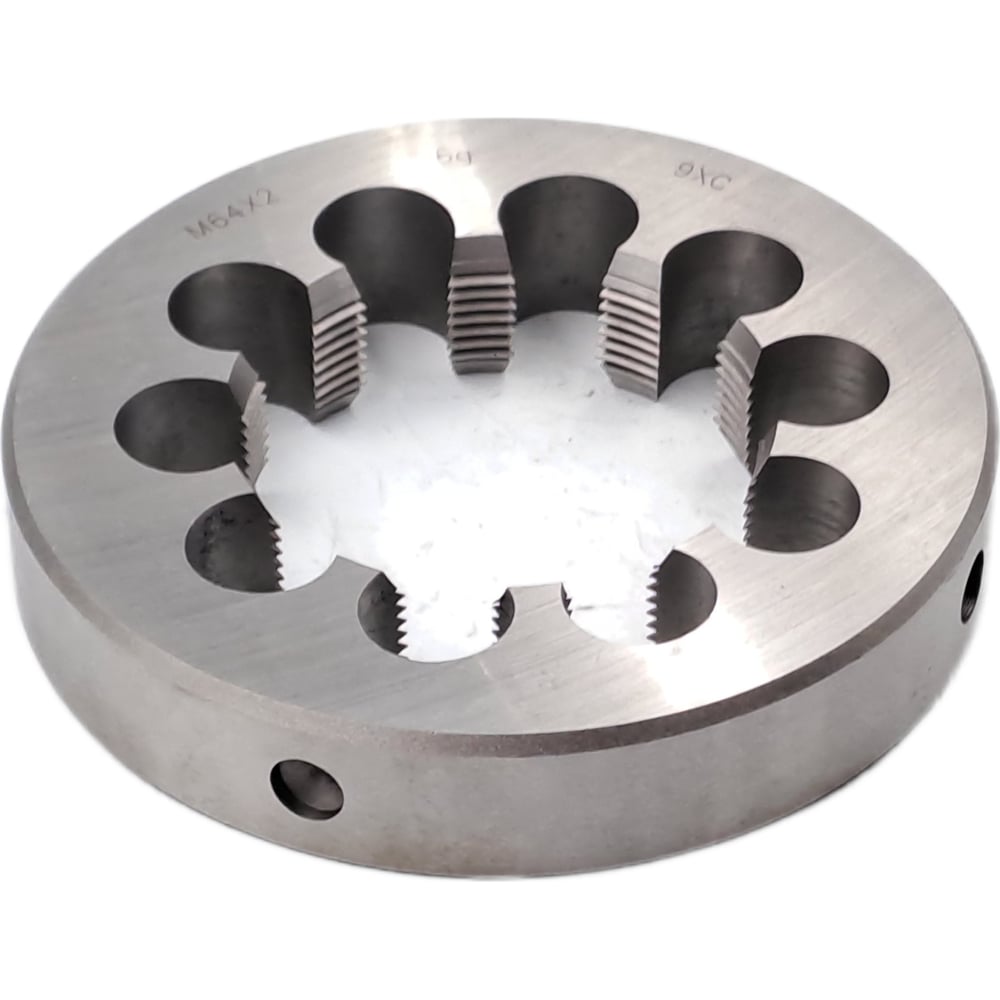 Изображение товара Плашка TORNERI М64x2 044650 для метрической резьбы М64, сталь 9ХС