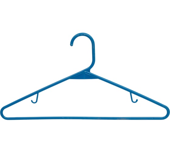 Изображение товара Вешалки Мультипласт Групп тонкие, размер 48-50, комплект 5 шт. (цветные) MPG8959