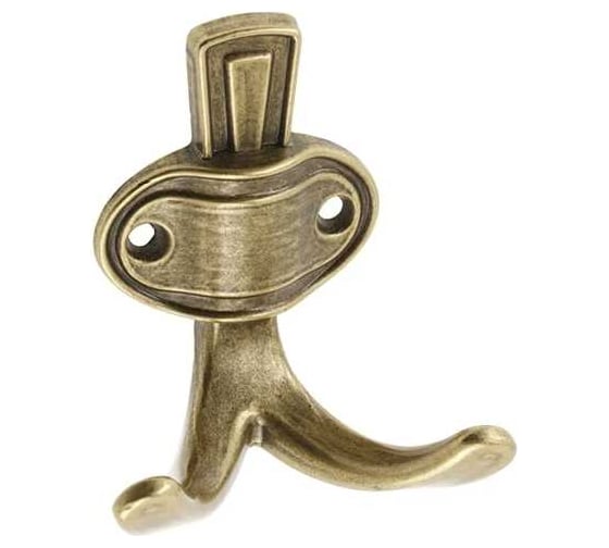 Изображение товара Мебельный крючок GTV CORUNA маленький, старое золото WZ-CORUNA-M-04