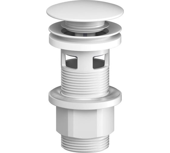 Изображение товара Донный клапан AM.PM нажимной, белый F0700P33