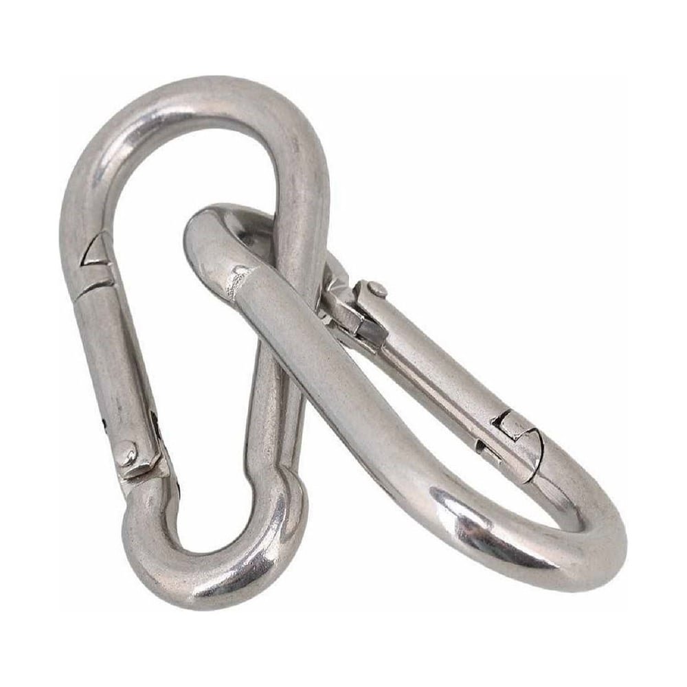 Изображение товара Карабин MoyDvor 12мм для качелей и спортивного инвентаря 2 шт