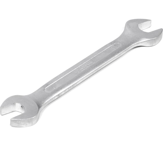 Изображение товара Гаечный двусторонний ключ Hortz 10x11 мм, хромированный HOR 102218