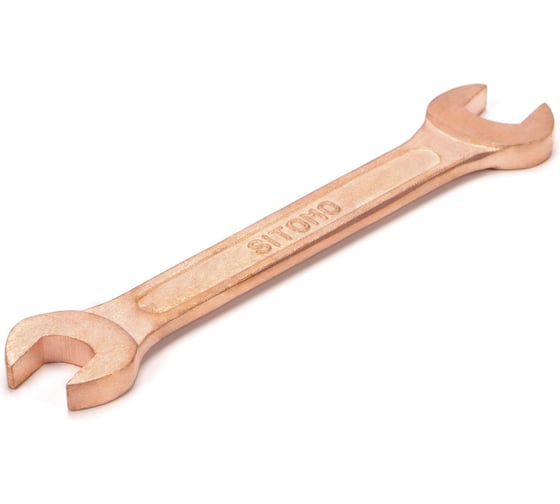 Изображение товара Гаечный рожковый двусторонний ключ Sitomo 24x30 мм, омеднный SIT 950467