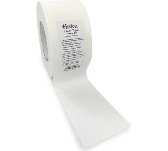 Изображение товара Клейкая оконная лента Finka Intelly Tape 75 мм, 25 м FIT75