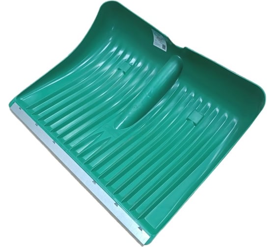 Изображение товара Снеговая лопата ЛЕТО Айсберг п/эт. 500x400мм (оцинк.планка) цветная без черенка 22118