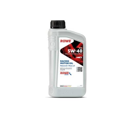 Изображение товара Моторное масло для легкового транспорта ROWE Hightec Racing Motor Oil SAE 5W-40 NEW 20044-0010-99
