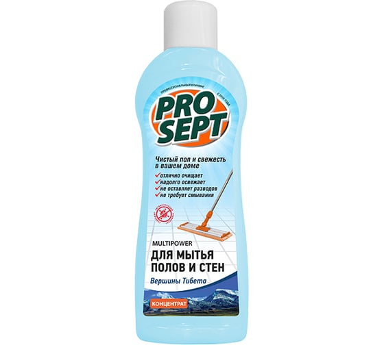 Изображение товара Концентрат для мытья полов и стен PROSEPT Multipower Вершины Тибета 282-08
