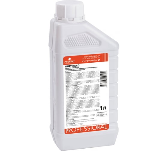Изображение товара Средство для чистки производственных помещений и оборудования PROSEPT Duty Hard 249-1