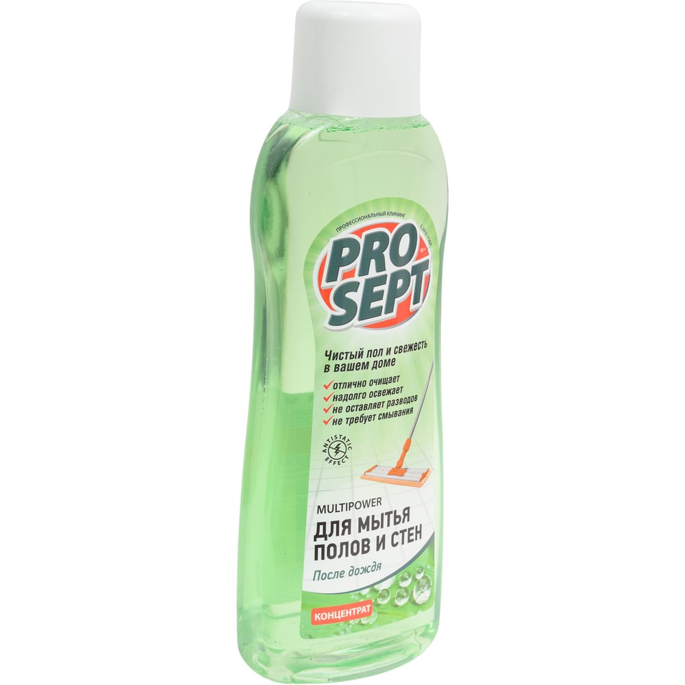 Концентрат для мытья полов и стен PROSEPT Multipower После дождя 283-08