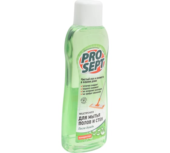 Изображение товара Концентрат для мытья полов и стен PROSEPT Multipower После дождя 283-08