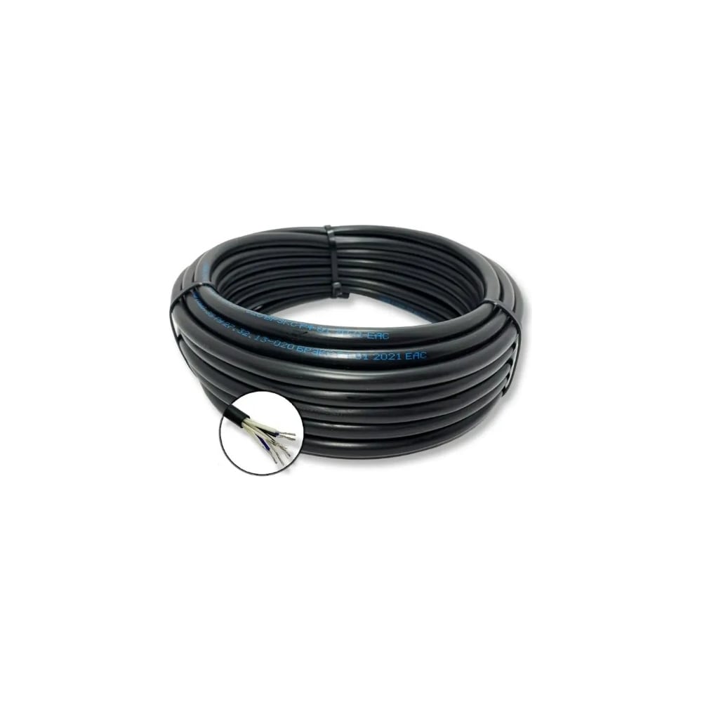 Монтажный кабель ПРОВОДНИК OZ265085L50 мкшнг(a)-ls 10x0.75 мм2, 50м - фото 1